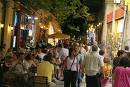 Plaka Athens. Tavernas and restaurants.