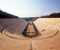 Kallimarmaro Athens.One of the important Greece tourist attractions is the Panathinaiko (Panathenaic) Stadium (also known as the Kallimarmaron, meaning the beautifully marbled) in Athens, the only major stadium in the world built fully of white marble (from Mount Penteli).
