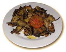 Greek food in Mykonos