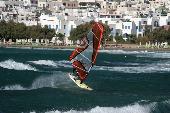 naxos windsurfing sandy beaches