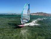 the flat-water lagoon for speed..