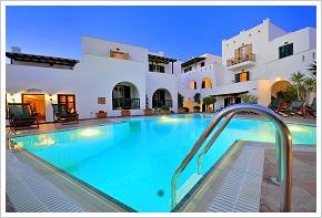 Hotel Spyros in Naxos Town (Saint George Beach)