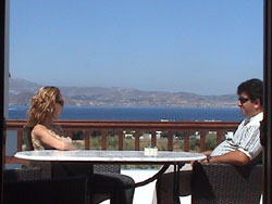 Panoramic view of the hotel