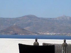 Hotel's wonderful view at the sea