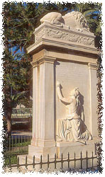 The Statue of a soldier